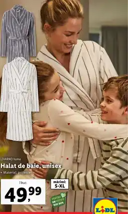 Lidl LIVARNO home Halat de baie, unisex Ofertă