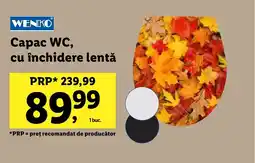 Lidl Capac WC, cu închidere lentă Ofertă