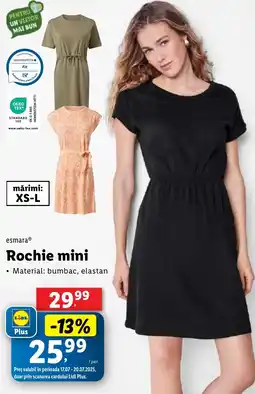 Lidl Esmara Rochie mini Ofertă