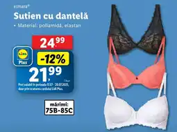 Lidl Esmara Sutien cu dantelă Ofertă