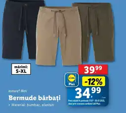 Lidl Esmara men Bermude bărbați Ofertă
