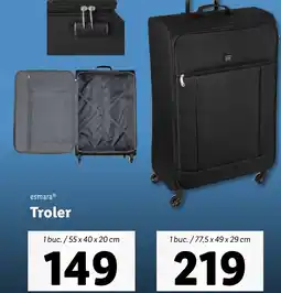 Lidl Esmara Troler Ofertă