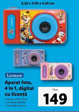Lidl Aparat foto, 4 în 1, digital cu licență Ofertă