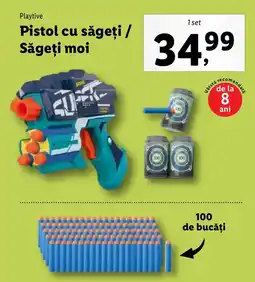 Lidl Playtive Pistol cu săgeți / Săgeţi moi Ofertă