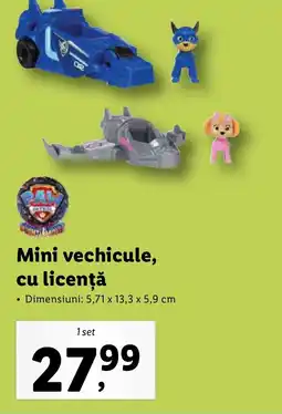 Lidl Mini vechicule, cu licenţă Ofertă