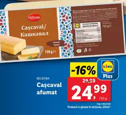 Lidl MILBONA Cascaval afumat Ofertă
