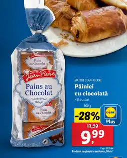 Lidl MAÎTRE JEAN-PIERRE Pâinici cu ciocolată Ofertă