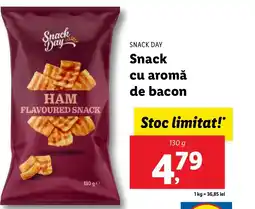 Lidl SNACK DAY Snack cu aromă de bacon Ofertă