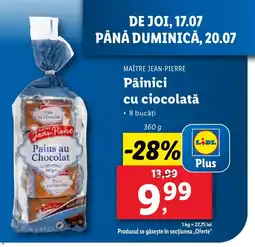 Lidl MAÎTRE JEAN-PIERRE Pâinici cu ciocolată Ofertă