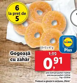 Lidl Gogoaşă cu zahăr Ofertă