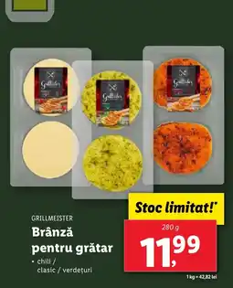 Lidl GRILLMEISTER Brânză pentru grătar Ofertă