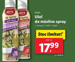 Lidl ΚΑΝΙΑ Ulei de măsline spray Ofertă