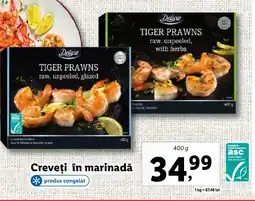 Lidl Deluxe Creveţi în marinadă Ofertă