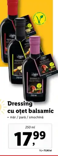 Lidl Deluxe Dressing cu oțet balsamic Ofertă