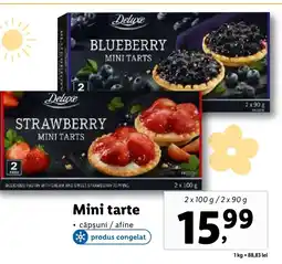Lidl Deluxe Mini tarte Ofertă