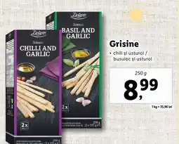 Lidl Deluxe Grisine Ofertă