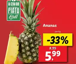 Lidl Ananas Ofertă