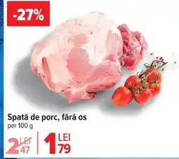 Carrefour Spată de porc, fără os Ofertă