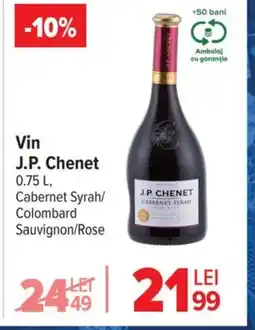Carrefour Vin J.P. Chenet Ofertă