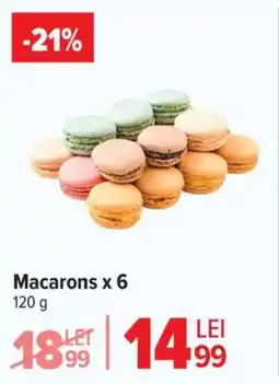 Carrefour Macarons x 6 Ofertă