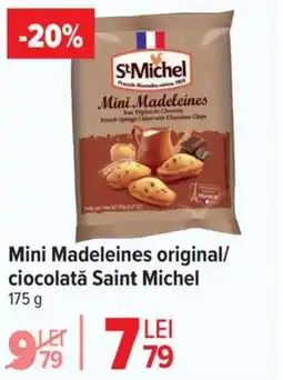 Carrefour Mini Madeleines original/ ciocolată Saint Michel Ofertă