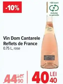 Carrefour Vin Dom Cantarele Reflets de France Ofertă
