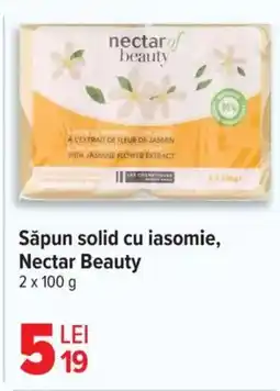 Carrefour Săpun solid cu iasomie, Nectar Beauty Ofertă