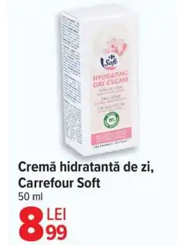 Carrefour Cremă hidratantă de zi, Carrefour Soft Ofertă