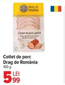 Carrefour Cotlet de porc Drag de România Ofertă