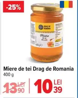 Carrefour Miere de tei Drag de Romania Ofertă