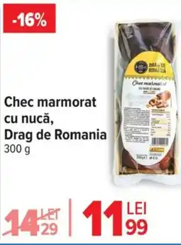 Carrefour Chec marmorat cu nucă, Drag de Romania Ofertă