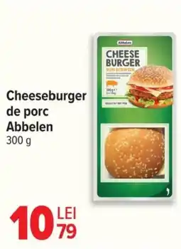 Carrefour Cheeseburger de porc Abbelen Ofertă