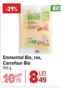 Carrefour Emmental Bio, ras, Carrefour Bio Ofertă