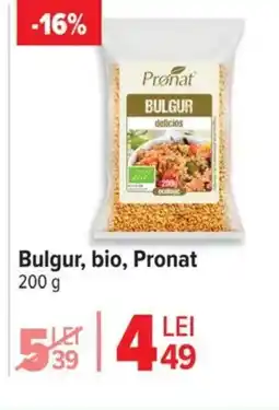 Carrefour Bulgur, bio, Pronat Ofertă
