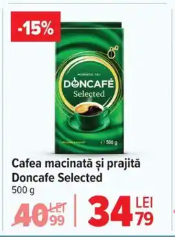 Carrefour Cafea macinată şi prajită Doncafe Selected Ofertă