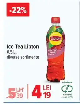 Carrefour Ice Tea Lipton Ofertă
