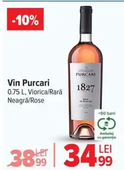 Carrefour Vin Purcari Ofertă