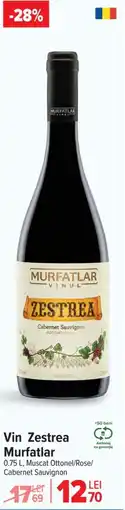 Carrefour Vin Zestrea Murfatlar Ofertă