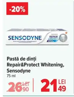 Carrefour Pastă de dinți Repair&Protect Whitening, Sensodyne Ofertă
