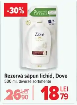 Carrefour Rezervă săpun lichid, Dove Ofertă