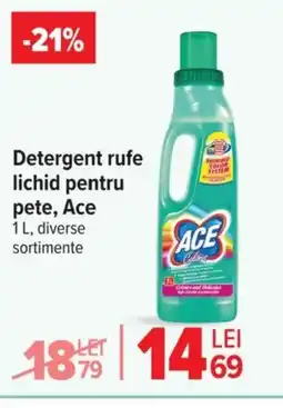 Carrefour Detergent rufe lichid pentru pete, Ace Ofertă