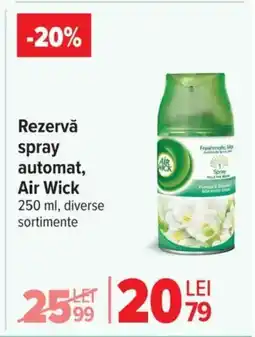 Carrefour Rezervă spray automat, Air Wick Ofertă
