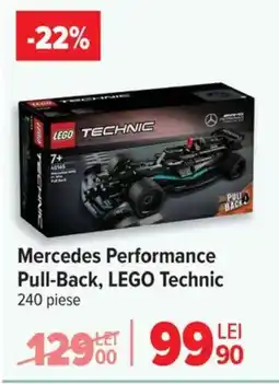 Carrefour Mercedes Performance Pull-Back, LEGO Technic Ofertă