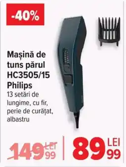 Carrefour Maşină de tuns părul HC3505/15 Philips Ofertă