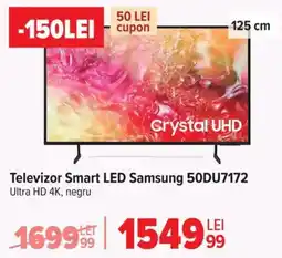 Carrefour Televizor Smart LED Samsung 50DU7172 Ofertă
