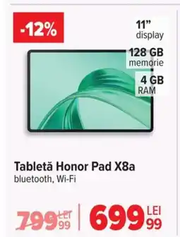 Carrefour Tabletǎ Honor Pad X8a Ofertă