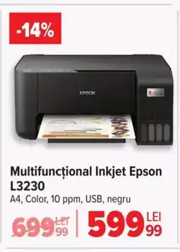 Carrefour Multifuncțional Inkjet Epson L3230 Ofertă