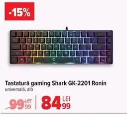 Carrefour Tastatură gaming Shark GK-2201 Ronin Ofertă