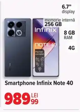 Carrefour Smartphone Infinix Note 40 Ofertă
