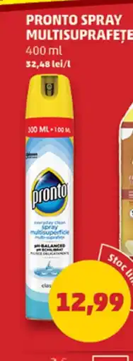 PRONTO Spray multisuprafețe
